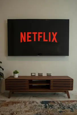 Una televisión o centro de entretenimiento en Casa Consulado Creta
