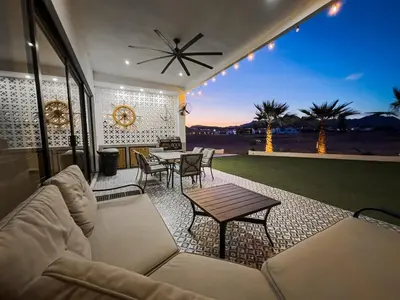 Zona de estar de Casa Serena