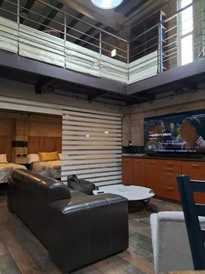 Zona de estar de Loft Mezzanine Mansion Fabulous 2 levels