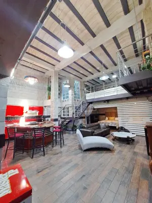 Zona de estar de Loft Mezzanine Mansion Fabulous 2 levels