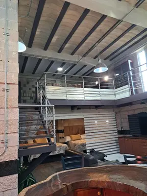 Plano de Loft Mezzanine Mansion Fabulous 2 levels