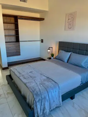 Cama o camas de una habitación en Hermosa Residencia Moderna a 3 min del Consulado Americano