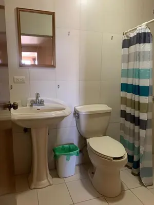 Un baño de Suites Posada Obregon
