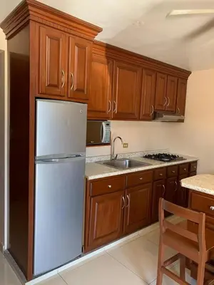 Una cocina o zona de cocina en Suites Posada Obregon