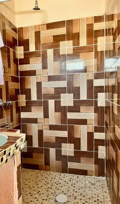 Un baño de Habitaciónes Las Palmeras