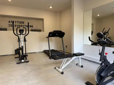 Gimnasio o instalaciones de fitness de A pasos del Centro Historico, Bares, con Alberca