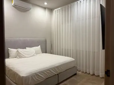 Cama o camas de una habitación en A pasos del Centro Historico, Bares, con Alberca