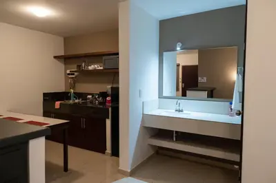 Una cocina o zona de cocina en Casa Rosales