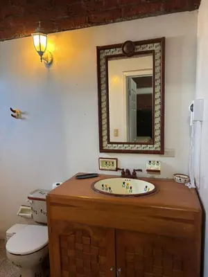Un baño de Los Abuelos Huerta, Event Gardens Lodging Farm Los Mochis