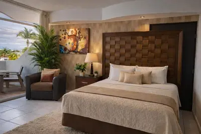 Cama o camas de una habitación en Zona Dorada Living