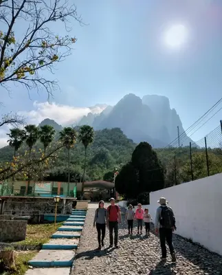 Paisaje cerca de esta posada u hostería
