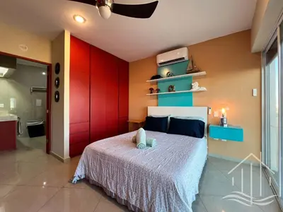 Plano de Promo-1BR-Pool-Beachfront-OXXO-Views-Sleeps 4