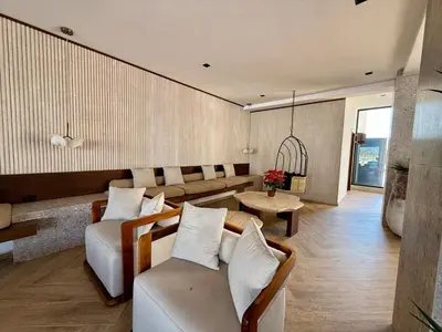 Zona de estar de Nautilus Marina Mazatlan 216 Alberca