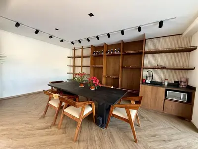 Una cocina o zona de cocina en Nautilus Marina Mazatlan 216 Alberca