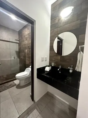 Un baño de Cozy apartment in the beautiful Mazatlán
