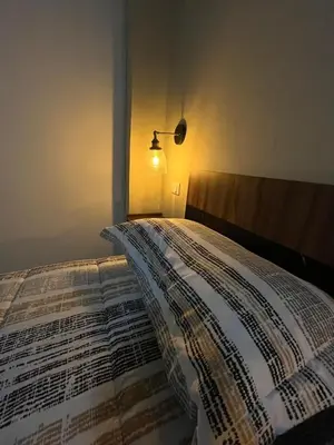 Cama o camas de una habitación en New and Fully-equipped Ground Floor Apartment
