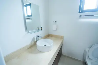 Un baño de Palmilla, Hermosa casa vacacional