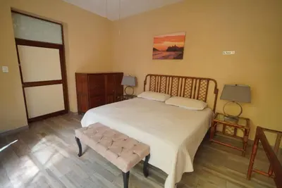 Cama o camas de una habitación en Habitacion Machado