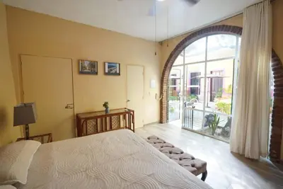 Cama o camas de una habitación en Habitacion Machado