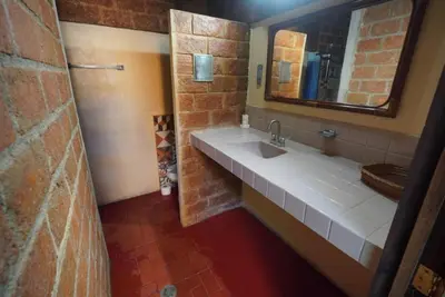 Un baño de Casa Feliz Playa Norte