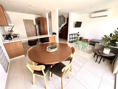 Zona de estar de Almarena Casa familiar para descansar y relajarse