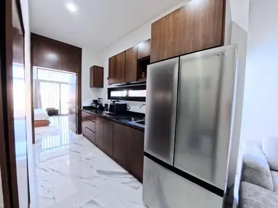 Una cocina o zona de cocina en Departamento Vila Nova