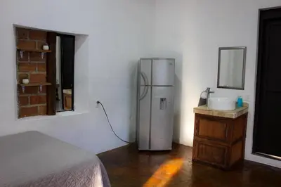 Cama o camas de una habitación en Descanso familiar o romantico con plunge pool