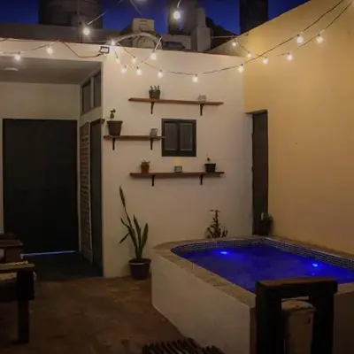 Descanso familiar o romantico con plunge pool