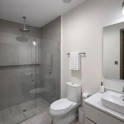 Un baño de 24k Propiedades Premium Condo on Malecon with Ocean View Sleeps 6