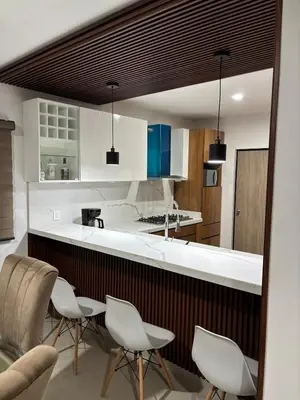 Una cocina o zona de cocina en Casa privada Cibeles