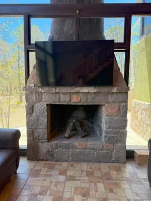 Plano de Lujo Rustico Lago Cerca Terraza Mascotas