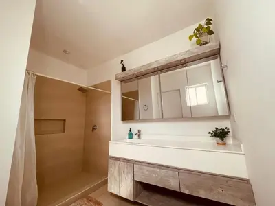Un baño de Casa en fraccionamiento privado