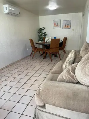 Zona de estar de Casa céntrica con estacionamiento para 5 huéspedes