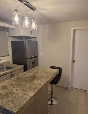 Una cocina o zona de cocina en Suite #01