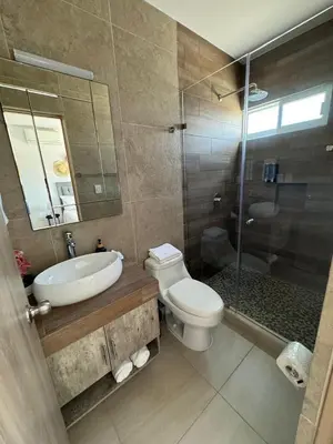 Un baño de Casa Conchita
