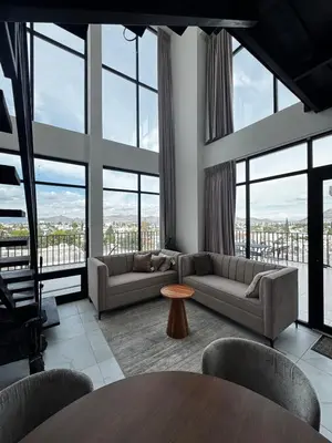 Zona de estar de Penthouse Panoramic Terrace, San Felipe
