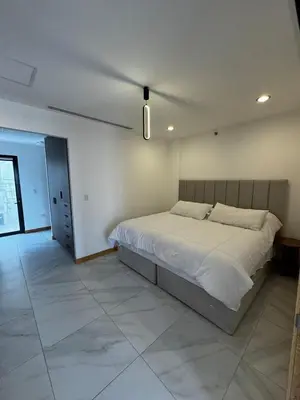 Cama o camas de una habitación en Penthouse Panoramic Terrace, San Felipe