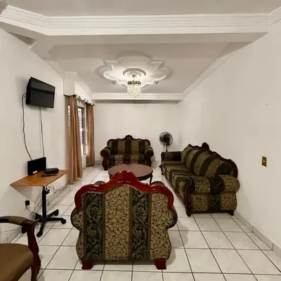 Una televisión o centro de entretenimiento en Casa Pamela 2501