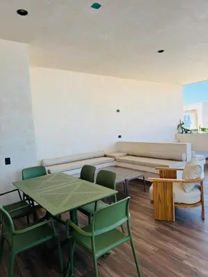 Zona de estar de Beach Loft Style and Beach Heated Pool