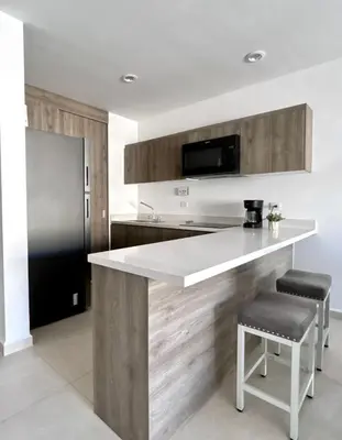 Una cocina o zona de cocina en Apartment in Oceanna Condos del Mar Cerritos
