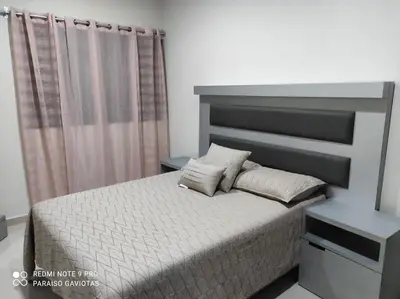 Cama o camas de una habitación en PARAISO GAVIOTAS a 4 cuadras de ZONA DORADA y MALECON
