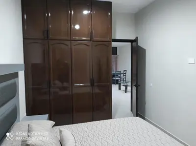 Cama o camas de una habitación en PARAISO GAVIOTAS a 4 cuadras de ZONA DORADA y MALECON