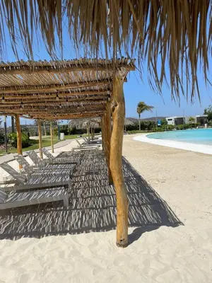 Playa de o cerca de este apartahotel