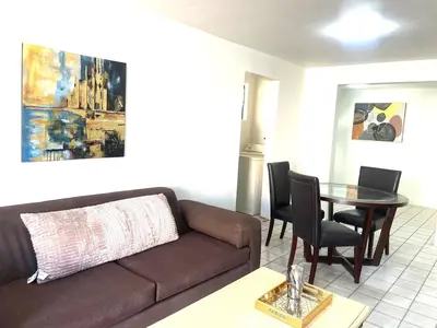 Zona de estar de Casa 11 Centrica 3 camas queen