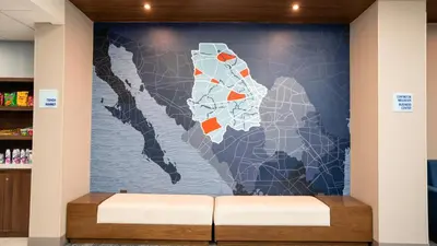 Plano de Holiday Inn Express Hotel & Suites CD. Juarez - Las Misiones by IHG