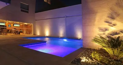Piscina en o cerca de Bluu Hotel Aeropuerto Monclova-Frontera
