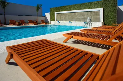 Piscina en o cerca de Hampton Inn Piedras Negras