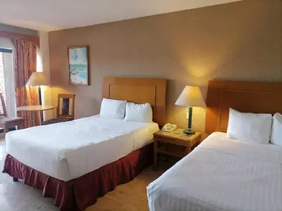 Cama o camas de una habitación en The Palms Resort of Mazatlan