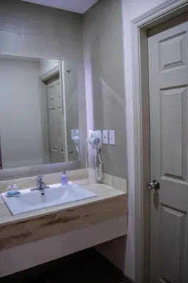 Un baño de Apple Inn