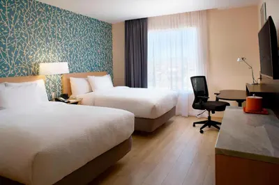 Cama o camas de una habitación en Fairfield Inn & Suites by Marriott Nogales